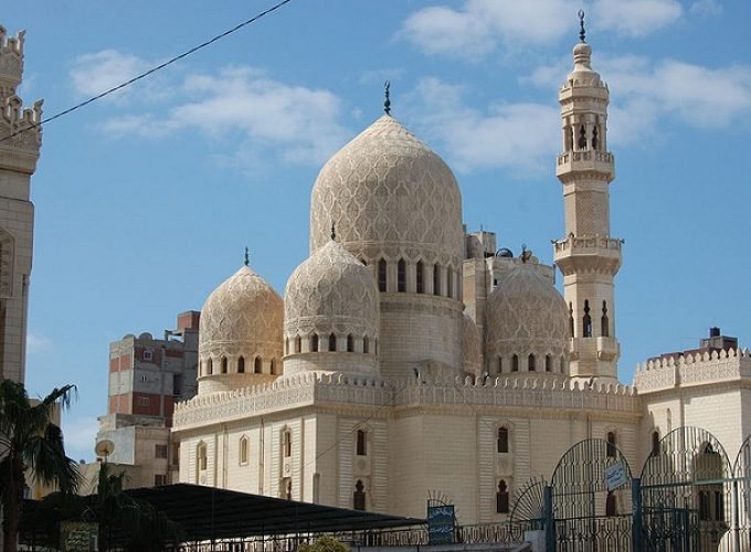 Abu Al-Abbas Al-Mursi Mosque in Alexandria city