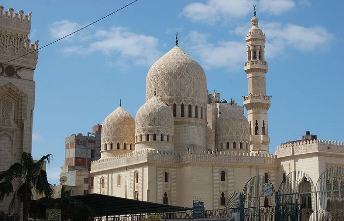 Abu Al-Abbas Al-Mursi Mosque in Alexandria city