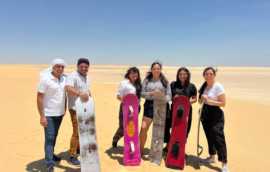Excursion de 2 nuits en camping dans le désert blanc en Egypte