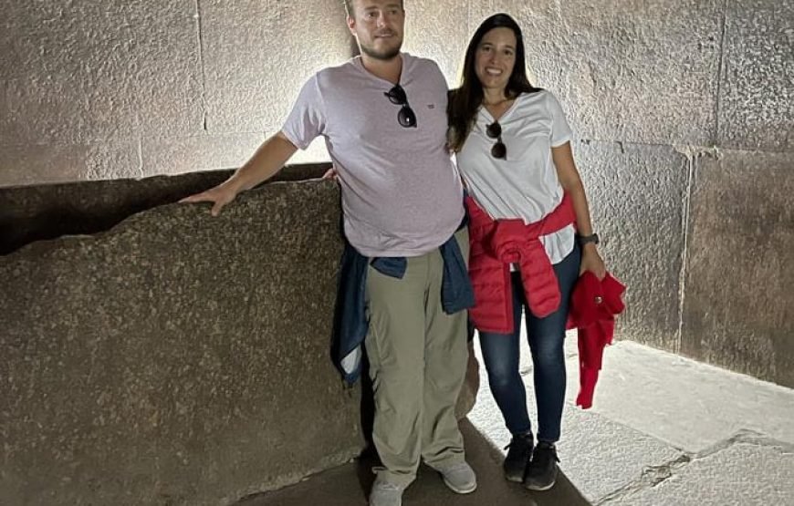 Amazing VIP tour inside the great pyramid at non-official opening hours