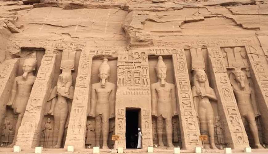 el templo de Abu Simbel