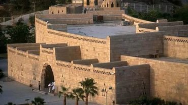 Amazing Nubian Museum: 1 of great places in Egypt.  You can first walk around the museum building, as it is surrounded by gardens, trees, and some caves.