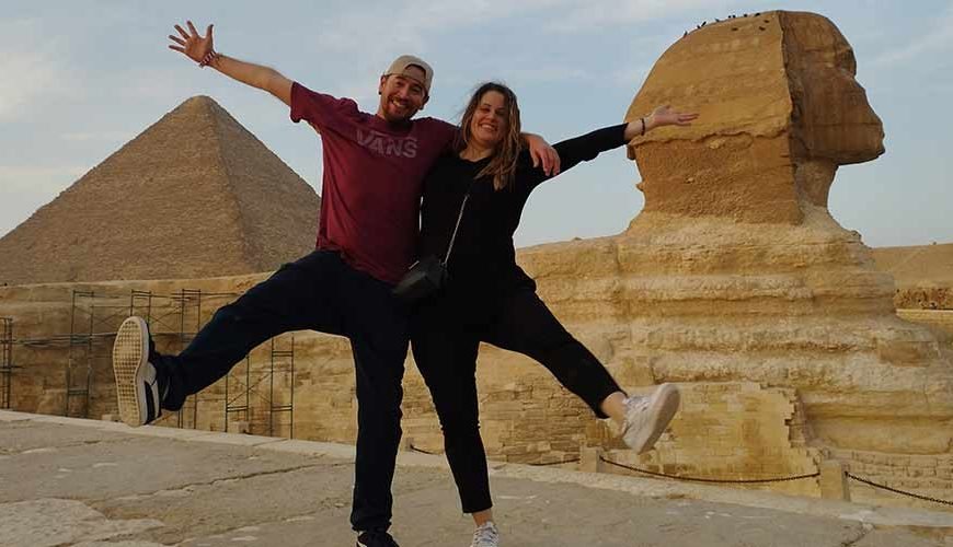 Pyramids of Giza and Sphinx