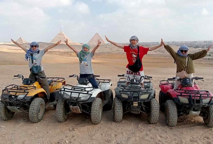 Pyramids in High Gear: Giza's Ultimate Quad Adventure!