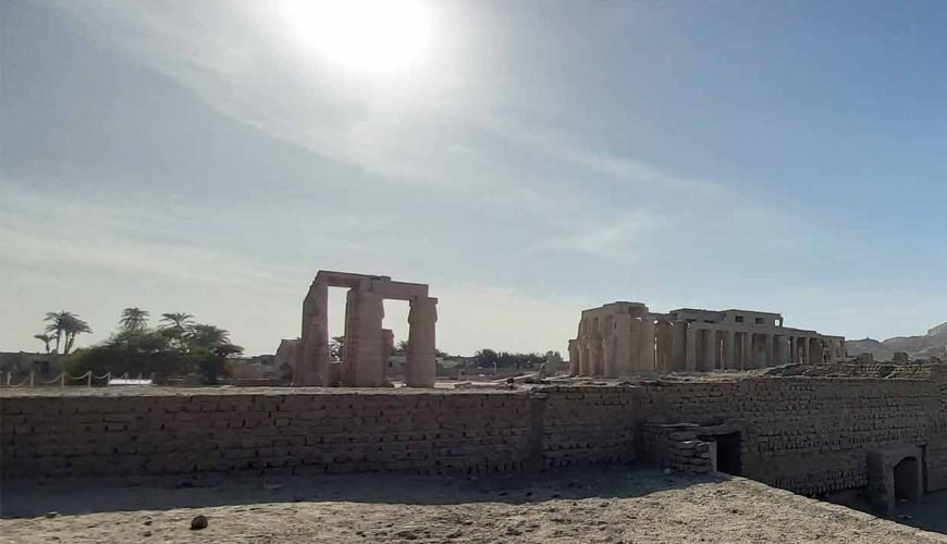 Ramesseum's Grandeur: A Journey through Ramesses II's Vision