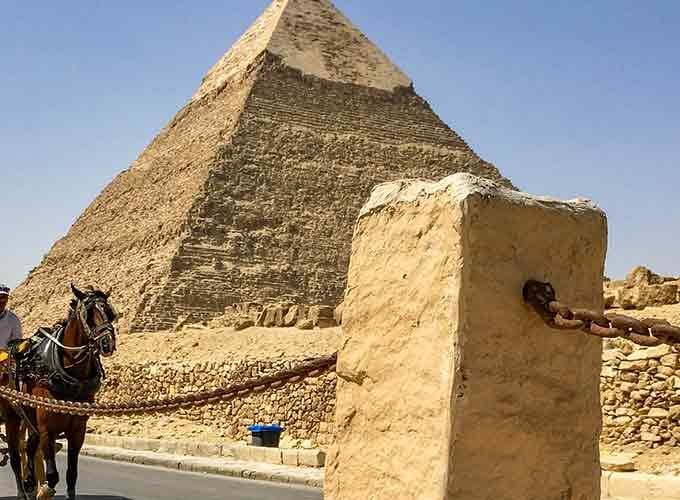 inside Giza Pyramids