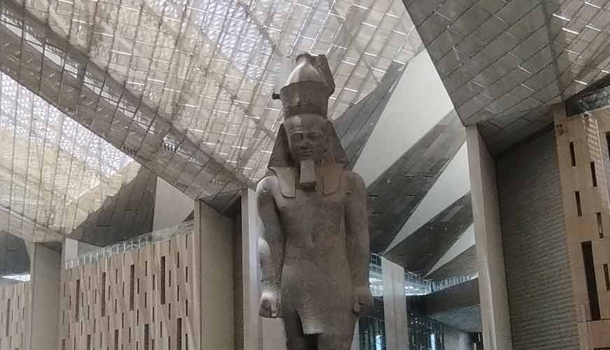 Amazing Grand Egyptian Museum trip&Pyramids from Alexandria Port 1 day