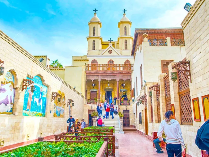 La Iglesia Colgante, la iglesia más antigua del Cairo copto