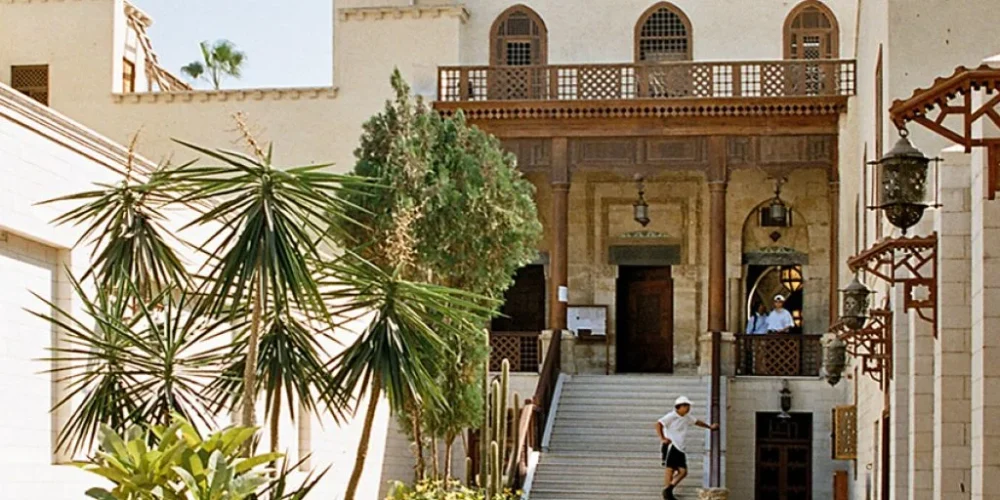 The Hanging Church (Saint Virgin Mary's Coptic Orthodox Church) in Cairo.
