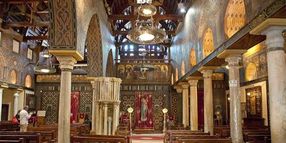 St. George’s Church, a landmark Greek Orthodox church in Cairo