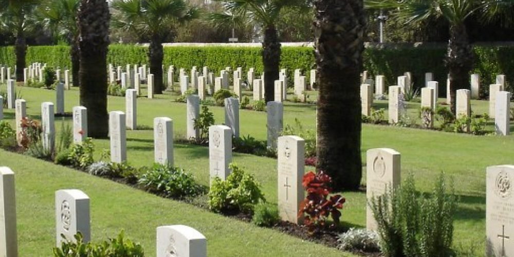 War Memorial in Port Said, Egypt, commemorating national resistance.