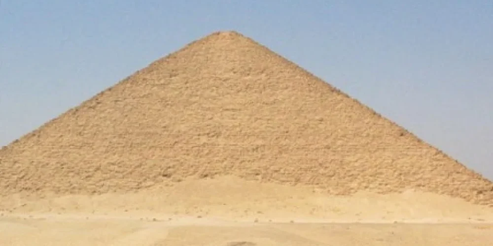The Red Pyramid at Dahshur, an ancient Egyptian pyramid