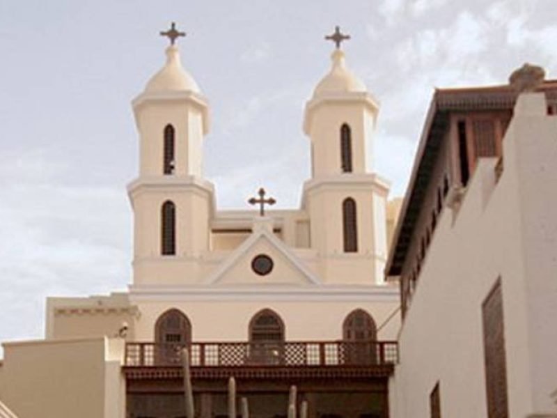 The Hanging Church resides in the heart of Old Cairo